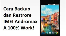 Cara Unlock Andromax A IMEI Null 